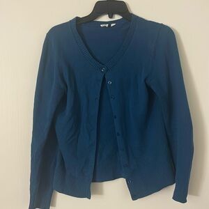 Gap blue cardigan